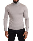 Dolce & Gabbana Elegant Cashmere-Silk Blend Turtleneck