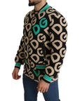 Dolce & Gabbana Iconic Printed Bomber Jacket – Exquisite Design