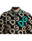 Dolce & Gabbana Iconic Printed Bomber Jacket – Exquisite Design