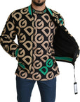 Dolce & Gabbana Iconic Printed Bomber Jacket – Exquisite Design