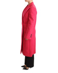 Dolce & Gabbana Elegant Pink Wool-Cashmere Coat