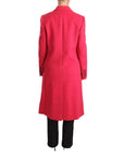 Dolce & Gabbana Elegant Pink Wool-Cashmere Coat