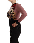 Dolce & Gabbana Elegant Pink Cashmere Crewneck Sweater