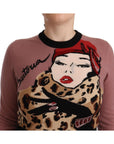 Dolce & Gabbana Elegant Pink Cashmere Crewneck Sweater