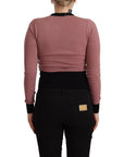 Dolce & Gabbana Elegant Pink Cashmere Crewneck Sweater