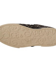 Dolce & Gabbana Silver Elegance Leather Sneakers