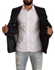 Dolce & Gabbana Exclusive Black Virgin Wool Blazer