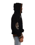Dolce & Gabbana Chic Leopard Motive Hooded Sweater