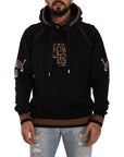 Dolce & Gabbana Chic Leopard Motive Hooded Sweater
