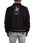 Dolce & Gabbana Stunning Superstizione Zip Sweater