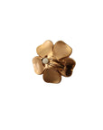Dolce & Gabbana Elegant Floral Crystal Pearl Clip-On Earrings