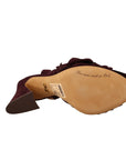 Dolce & Gabbana Elegant Purple Suede Heels Sandals