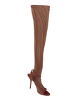 Dolce & Gabbana Elegant Pink Ankle Strap Heels Sandals