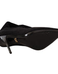 Dolce & Gabbana Elegant Black Stretch Socks Boots
