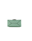Michael Kors Cece Small Sea Green Signature PVC Convertible Flap Crossbody Bag