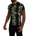 Dolce & Gabbana Elegant Floral Crewneck Tee for Men