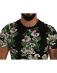 Dolce & Gabbana Elegant Floral Crewneck Tee for Men