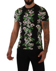 Dolce & Gabbana Elegant Floral Crewneck Tee for Men