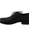 Dolce & Gabbana Elegant Wingtip Derby Dress Shoes