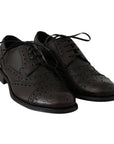 Dolce & Gabbana Elegant Wingtip Derby Dress Shoes