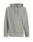 Hugo Boss Elegant Grey Cotton Hooded Sweatshirt