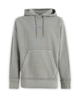 Hugo Boss Elegant Grey Cotton Hooded Sweatshirt