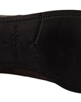 Dolce & Gabbana Elegant Crocodile Derby Brogue Boots