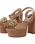 Dolce & Gabbana Elegant Pink Platform Heels
