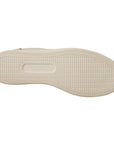 Dolce & Gabbana Elegant White Leather Sneakers with Gold Accents