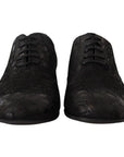 Dolce & Gabbana Elegant Exotic Leather Oxford Shoes