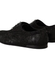 Dolce & Gabbana Elegant Exotic Leather Oxford Shoes