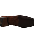 Dolce & Gabbana Elegant Exotic Crocodile Leather Formal Shoes
