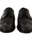 Dolce & Gabbana Exotic Leather Formal Lace-Up Shoes