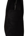 Dolce & Gabbana Elegant Jacquard Slide On Loafers Flats