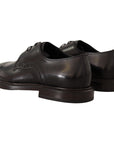 Dolce & Gabbana Elegant Black Derby Dress Shoes