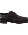 Dolce & Gabbana Elegant Black Derby Dress Shoes