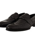 Dolce & Gabbana Elegant Crocodile Leather Moccasin Shoes