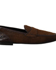 Dolce & Gabbana Exquisite Exotic Leather Loafers