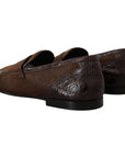 Dolce & Gabbana Exquisite Exotic Leather Loafers