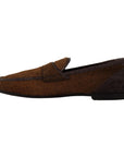 Dolce & Gabbana Exquisite Exotic Leather Loafers