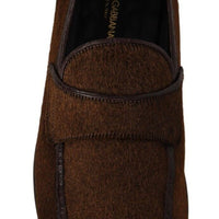 Dolce & Gabbana Exquisite Exotic Leather Loafers