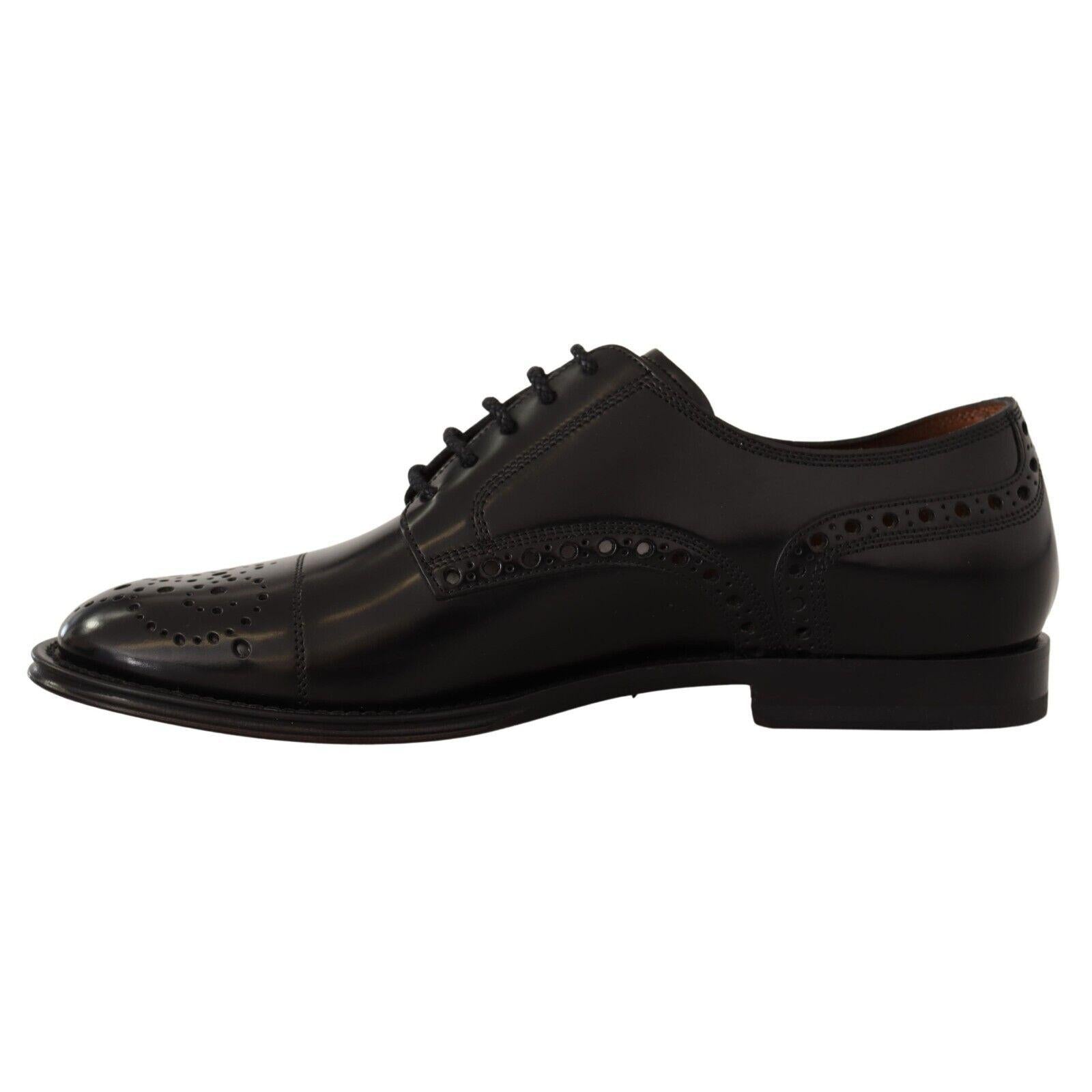 Dolce & Gabbana Elegant Wingtip Oxford Formal Shoes