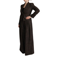 Dolce & Gabbana Chic Wool Blend Suit Set