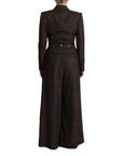 Dolce & Gabbana Chic Wool Blend Suit Set