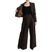Dolce & Gabbana Chic Wool Blend Suit Set