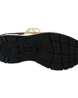 Jimmy Choo Golden Glamour Mesh Leather Sneakers