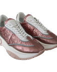 Jimmy Choo Candyfloss Glitter Sneaker Euphoria