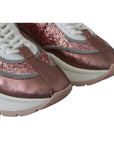 Jimmy Choo Candyfloss Glitter Sneaker Euphoria