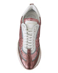 Jimmy Choo Candyfloss Glitter Sneaker Euphoria