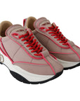 Jimmy Choo Ballet Pink Chic Padded Sneakers